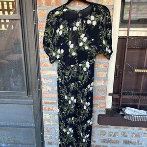 Reformation floral jumpsuit size 8